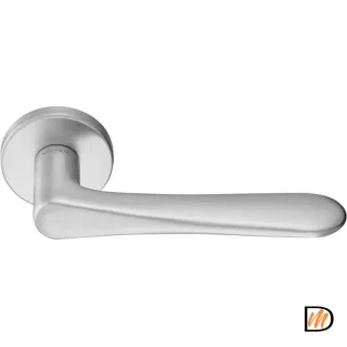 Ручка дверная AULA R5 мат. хром  MSK-9014528