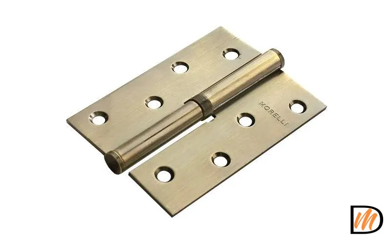 Петля стальная левая MSD 100X70X2.5 бронза античная  MSK-9009524