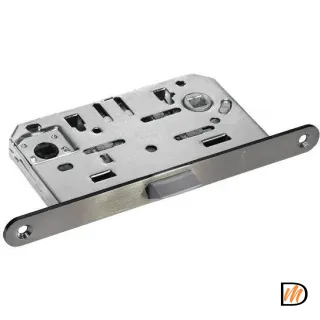 Защелка бесшумная многофункциональная 1895P никель черный  MSK-9010604