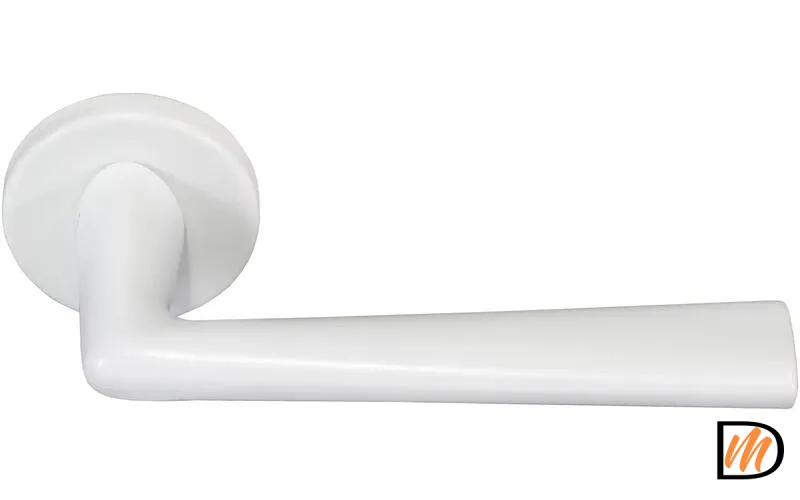 Ручка дверная THE FORCE белый  MSK-9013321