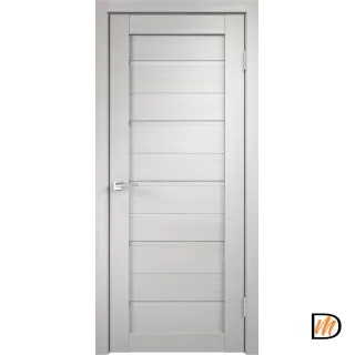 Дверное полотно Экошпон DUPLEX глухое 700х2000 цвет Дуб белый Левое/Правое VD012709