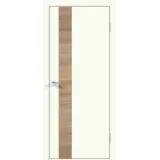 Дверное полотно Экошпон Galant DUO 2 800х2000 цвет Молочный Эмалит Левое/Правое VD023252