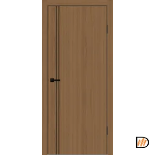 Дверное полотно SOFTWOOD Galant M2 700х2000 цвет Орех американский мореный Левое/Правое VD025975