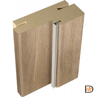 Стойка 80х38 Экошпон цвет Дуб Европейский  VD063384