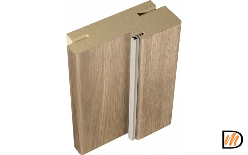 Стойка 80х38 Экошпон цвет Дуб Европейский  VD063384