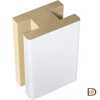 Профиль стыковочный добор-добор Экошпон цвет Клён айс 40х24х2400  VD064726