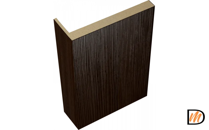 Наличник телескопический L 8мм Экошпон цвет Венге 70х25х2440  VD064238