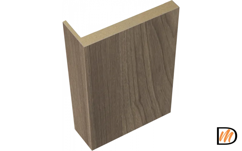 Наличник телескопический L 8мм Экошпон цвет Ильм Европейский 70х25х2200  VD064285