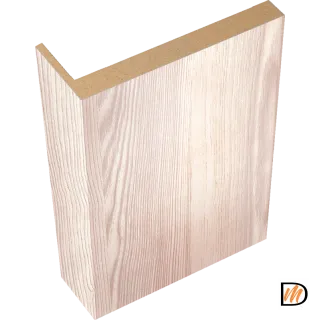 Наличник телескопический L 8мм Экошпон цвет Клён крем 100х25х2440  VD064705