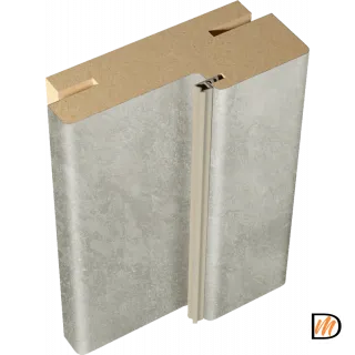 Стойка 70х26 Экошпон цвет Муар светло-серый  VD065056