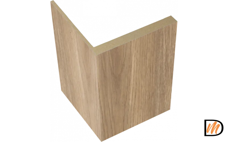 Наличник телескопический L 8мм Экошпон цвет Дуб Европейский 70х70х2440  VD065455