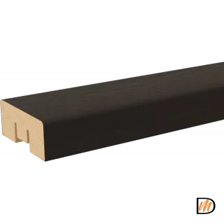 Рейка декоративная Экошпон цвет Черное дерево 16х 40х2700  VD066138