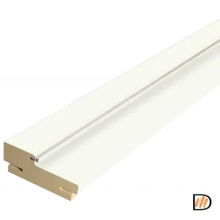 Стойка 80х38 Экошпон цвет Молочный Эмалит  VD066391