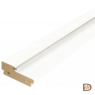 Стойка 80х38 Экошпон цвет Дуб снежный  VD067809