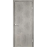 Дверное полотно Экошпон TECHNO H1 700х2000 цвет Муар светло-серый Левое/Правое VD080233