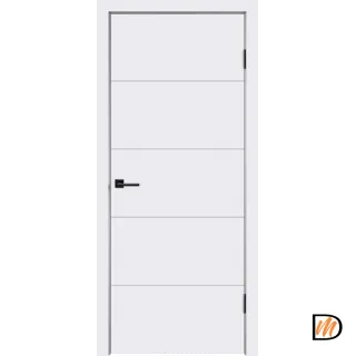 Дверное полотно Эмаль SCANDI F 800х2000 цвет Белый Левое/Правое VD1000021