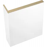 Наличник телескопический L 8мм Эмаль цвет Белый 70х25х2200  VD1010274