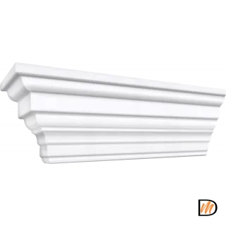 Погонаж Карниз Эмаль цвет Белый 892 (600)  VD1010025