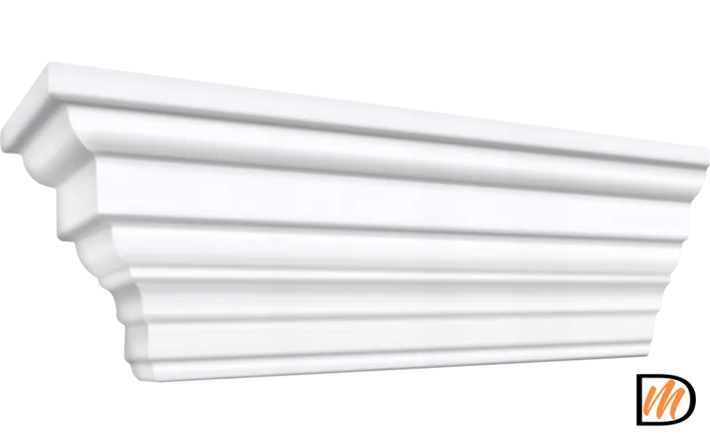 Погонаж Карниз Эмаль цвет Белый 892 (600)  VD1010025