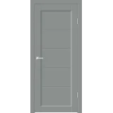 Дверное полотно EMALUX STYLE 1 глухое 900х2000 цвет Серый Агат Левое/Правое VD1290020