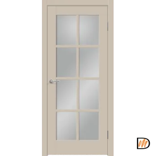 Дверное полотно EMALUX ALTO 13 800х2000 цвет Кварцит стекло Мателюкс Левое/Правое VD1291377