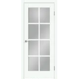 Дверное полотно EMALUX ALTO 13 800х2000 цвет Эльбрус стекло Мателюкс Левое/Правое VD1291490