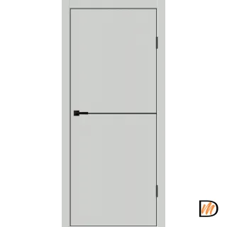 Дверное полотно EMALUX Galant H1 700х2000 цвет Доломит Левое/Правое VD1300060