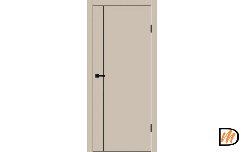 Дверное полотно EMALUX Galant M1 700х2000 цвет Кварцит Левое/Правое VD1300172