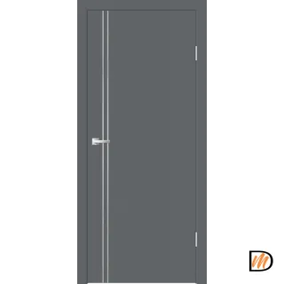 Дверное полотно EMALUX Galant M2 900х2000 цвет Вулкан Левое/Правое VD1300207