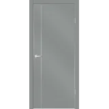 Дверное полотно EMALUX TECHNO MV1 600х2000 цвет Серый Агат Левое/Правое VD1300463