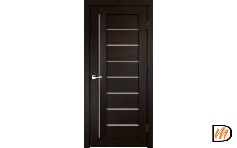 Дверное полотно 3D FLEX UNICA 3 900х2000 цвет Венге стекло Мателюкс Левое/Правое VD500096