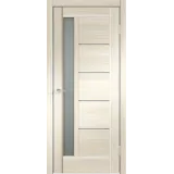 Дверное полотно Экошпон PREMIER 3 800х2000 цвет Ясень Японский стекло Мателюкс Левое/Правое VD800095