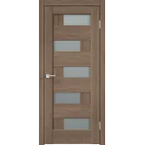 Дверное полотно Экошпон PREMIER 5 900х2000 цвет Ильм Европейский стекло Мателюкс Левое/Правое VD800132