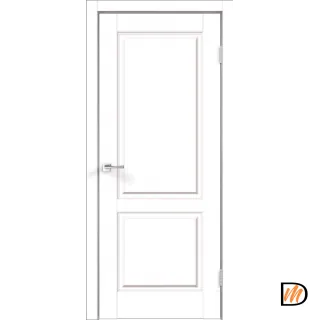 Дверное полотно Экошпон VILLA 2P 800х2000 цвет Белый Эмалит Левое/Правое VD810074