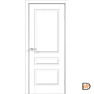 Дверное полотно Экошпон VILLA 3P 600х2000 цвет Белый Эмалит Левое/Правое VD810462