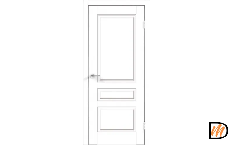 Дверное полотно Экошпон VILLA 3P 900х2000 цвет Белый Эмалит Левое/Правое VD810465