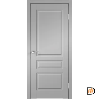 Дверное полотно Экошпон VILLA 3P 600х2000 цвет Серый Эмалит Левое/Правое VD810470