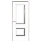 Дверное полотно Экошпон FLY 1 900х2000 цвет Белый Эмалит Левое/Правое VD811114