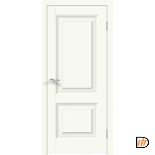 Дверное полотно Экошпон ALTO 8 800х2000 цвет Молочный Эмалит Левое/Правое VD811348