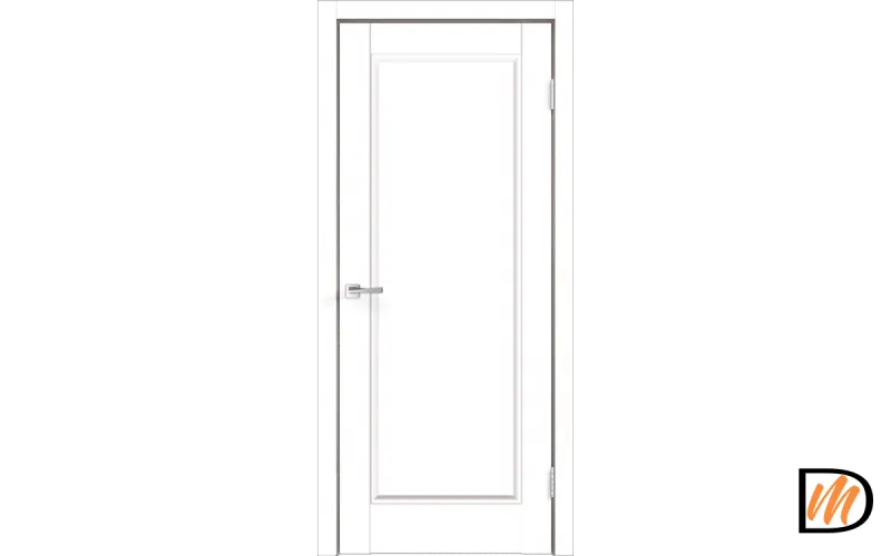 Дверное полотно Экошпон ALTO 4P 700х2000 цвет Белый Эмалит Левое/Правое VD812614