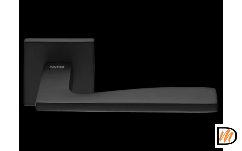 Ручка дверная RAP 28 SLIM-S черный  MSK-9014610