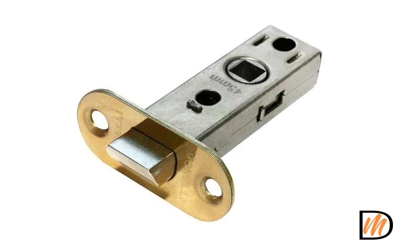 Защелка скругленная межкомнатная OL6-45 золото  MSK-9010449