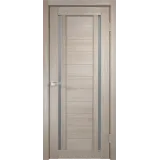 Дверное полотно Экошпон DUPLEX 2 700х2000 цвет Капучино стекло Мателюкс Левое/Правое VD010184