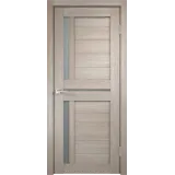 Дверное полотно Экошпон DUPLEX 3 800х2000 цвет Капучино стекло Мателюкс Левое/Правое VD010972