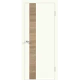 Дверное полотно Экошпон Galant DUO 2 800х2000 цвет Молочный Эмалит Левое/Правое VD023253