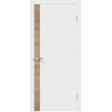 Дверное полотно Экошпон Galant DUO 1 700х2000 цвет Белый Эмалит Левое/Правое VD023259