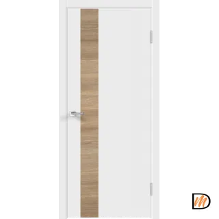 Дверное полотно Экошпон Galant DUO 2 900х2000 цвет Белый Эмалит Левое/Правое VD023275