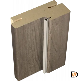 Стойка 80х38 Экошпон цвет Ильм Европейский  VD063392