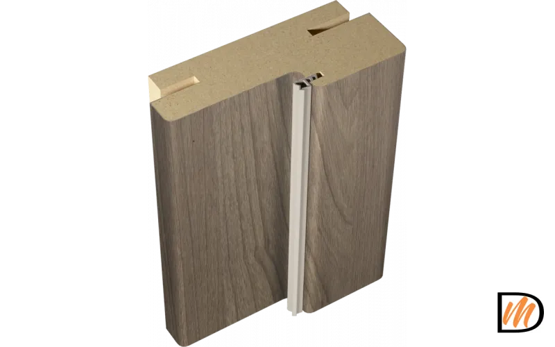 Стойка 80х38 Экошпон цвет Ильм Европейский  VD063392