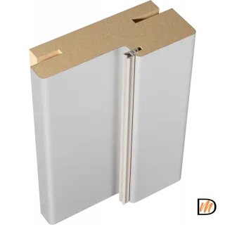 Стойка 80х38 Экошпон цвет Серый Эмалит  VD064063